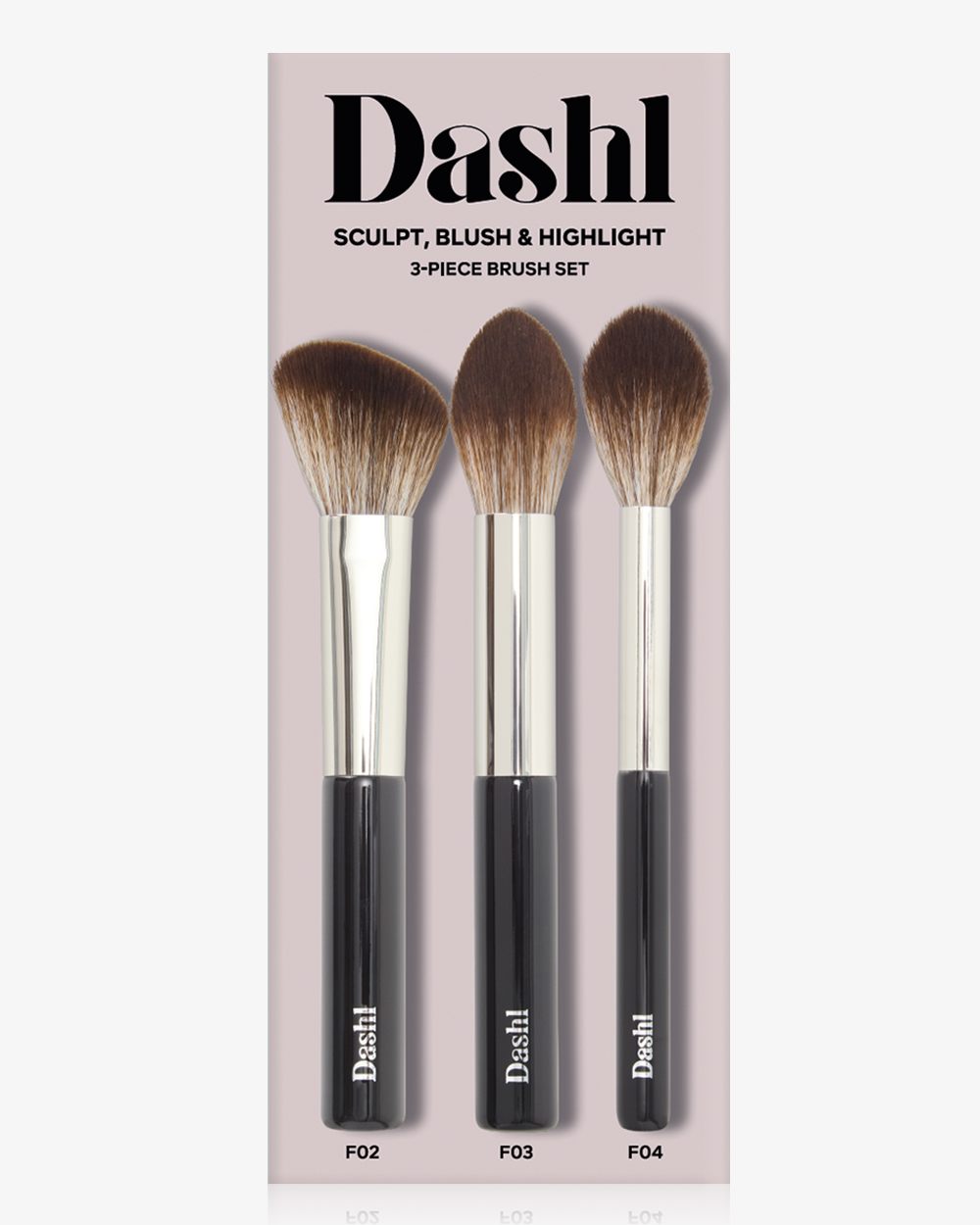 SCULPT, BLUSH & HIGHLIGHT 3-piece brush set