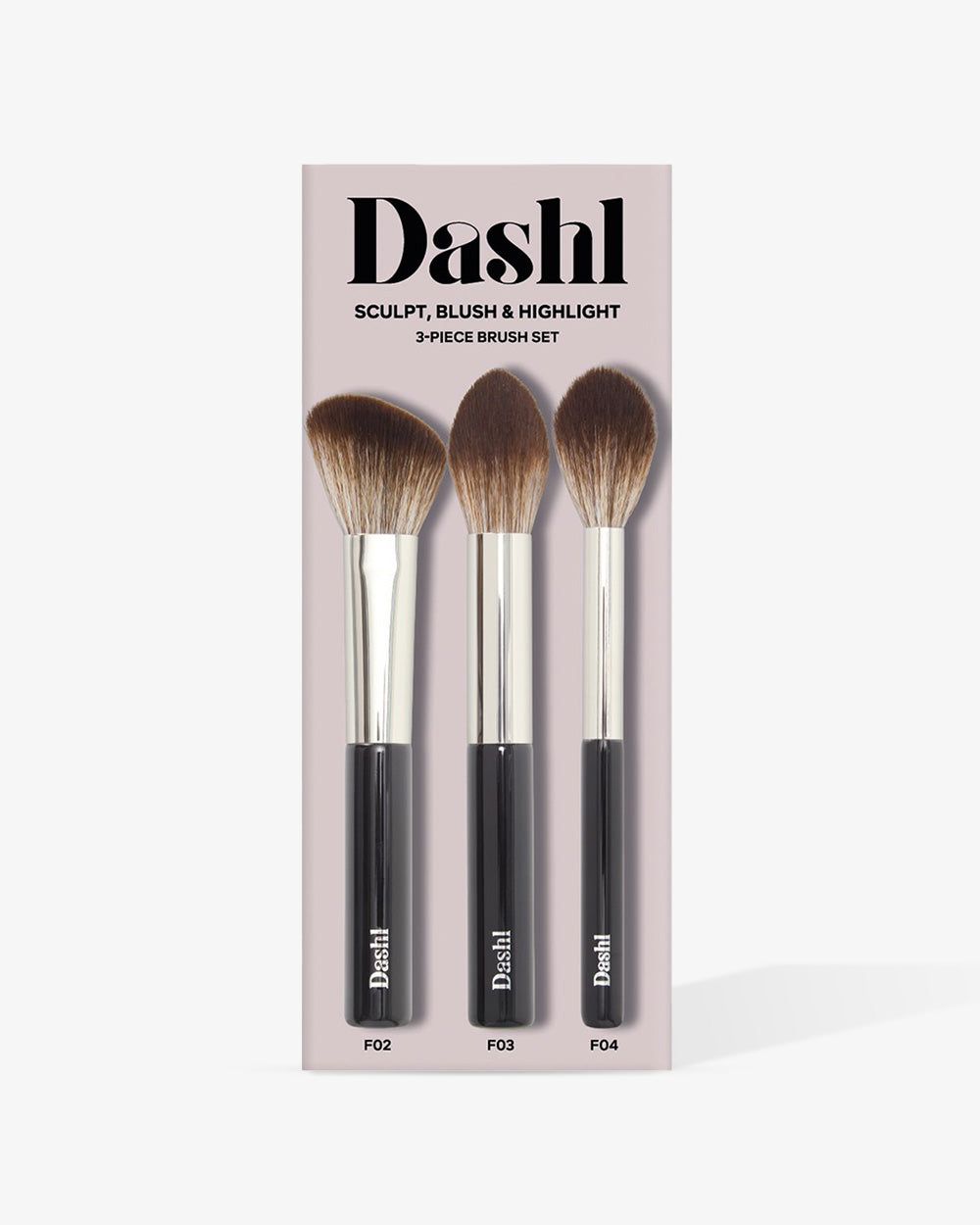 SCULPT, BLUSH & HIGHLUGHT 3-piece brush set